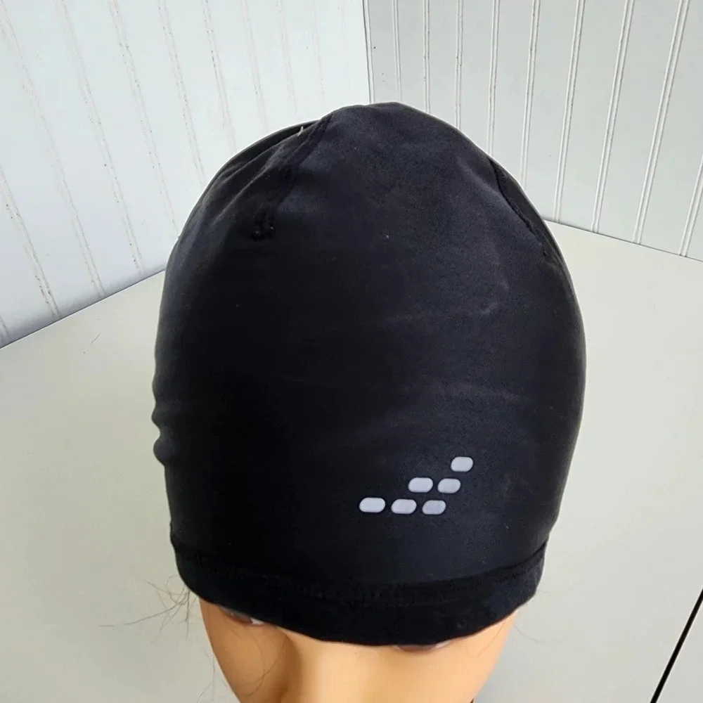 NWT Bcg Cold Weather Women’s Turbo Run Beanie Fleece Lined Lapis Black One Size
